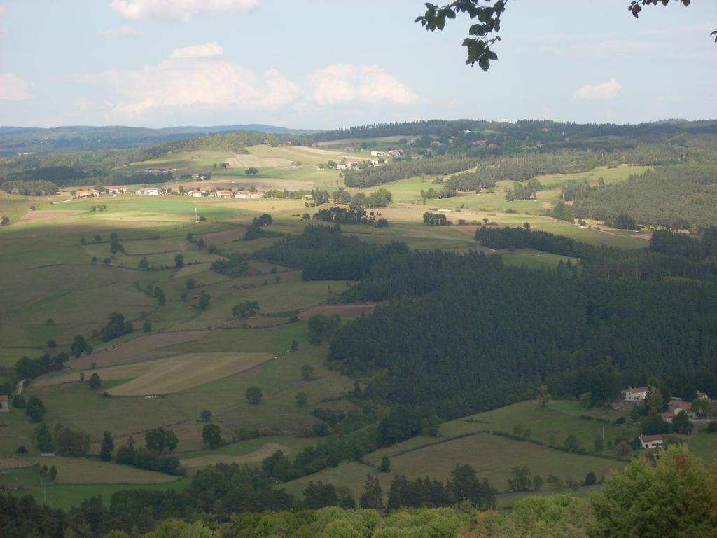 Les Roulottes De La Ferme Des Chanaux Saint-Julien-d'Ance Exteriér fotografie
