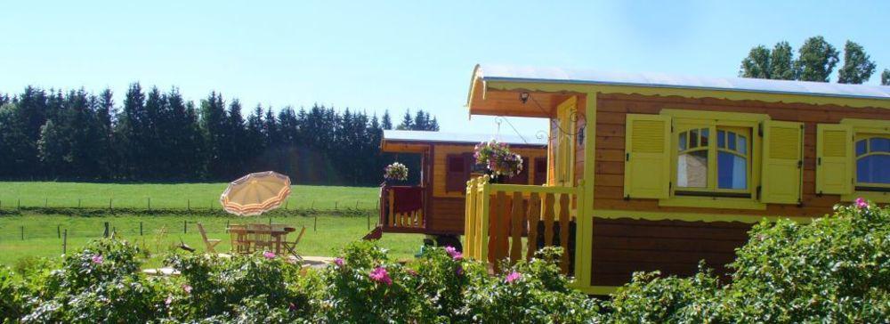 Les Roulottes De La Ferme Des Chanaux Saint-Julien-d'Ance Exteriér fotografie